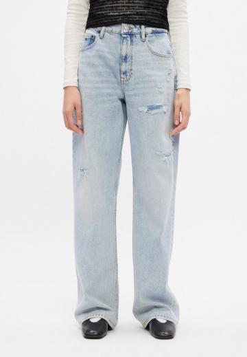 Прямые джинсы