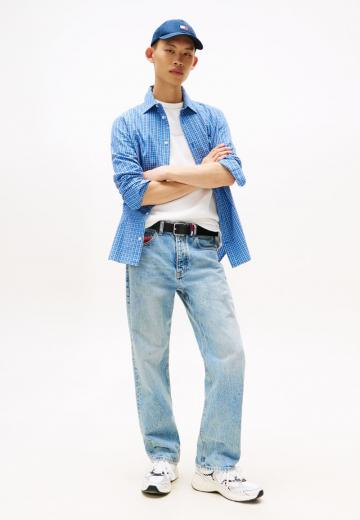 Прямые джинсы