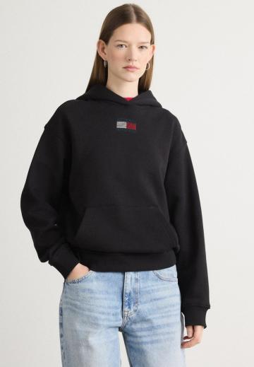 Пуловер с капюшоном