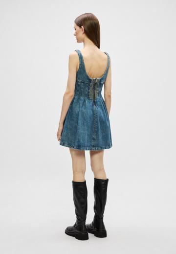 Джинсовое платье