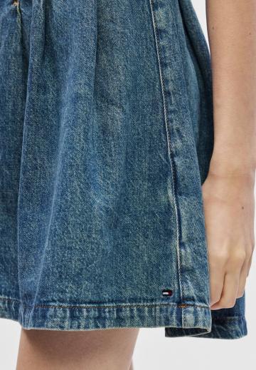 Джинсовое платье