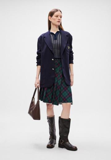 Длинный блейзер