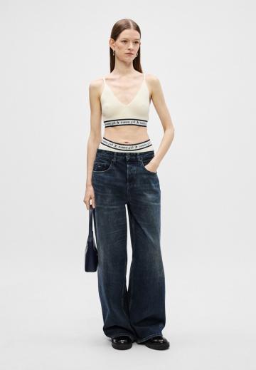 Топ на бретельках