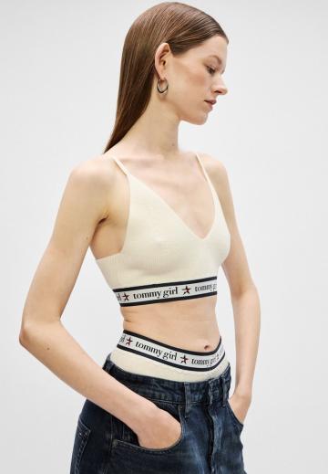 Топ на бретельках