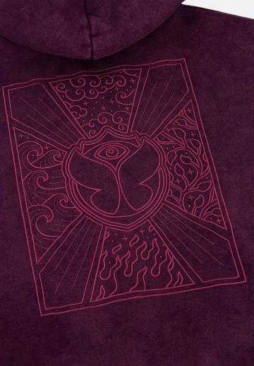 Пуловер с капюшоном