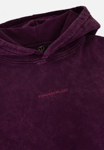 Пуловер с капюшоном