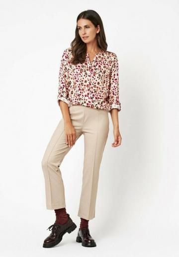 Атласная блузка