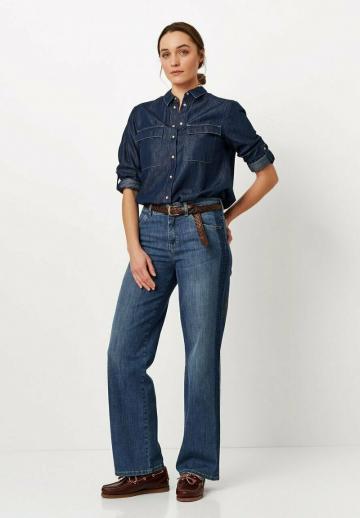Джинсовая блузка