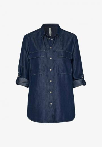 Джинсовая блузка