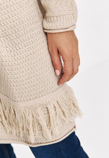 Длинный жилет