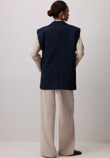 Длинный блейзер