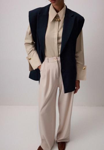 Длинный блейзер