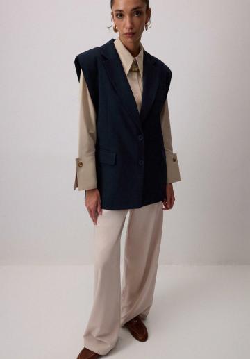 Длинный блейзер