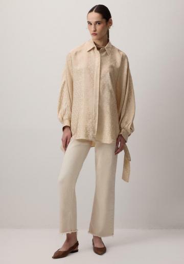 Длинная блузка