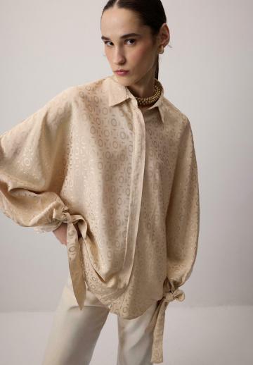 Длинная блузка