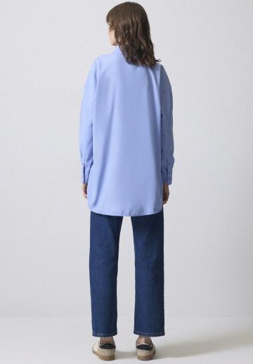 Длинная блузка