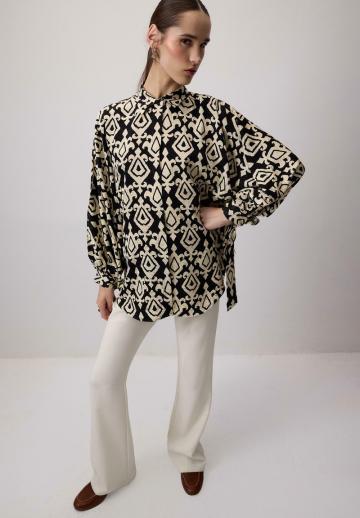 Длинная блузка
