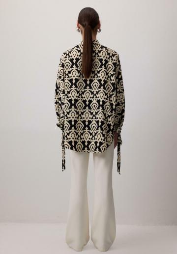 Длинная блузка