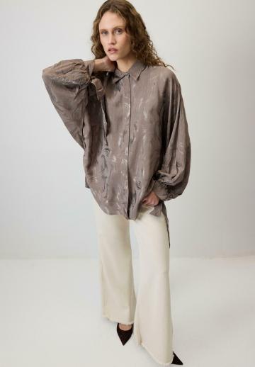 Длинная блузка