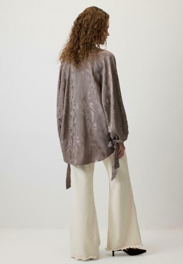 Длинная блузка