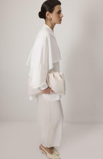 Длинная блузка