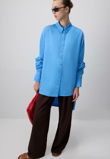 Длинная блузка