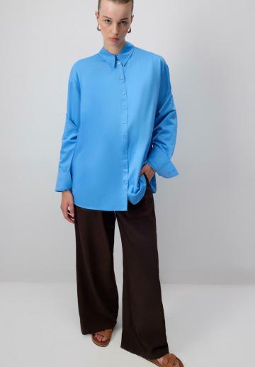 Длинная блузка