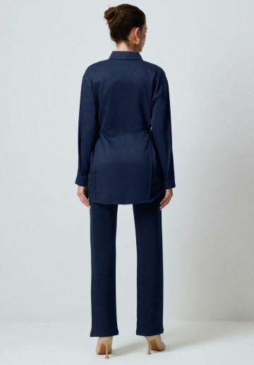 Длинная блузка