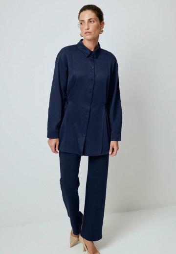 Длинная блузка