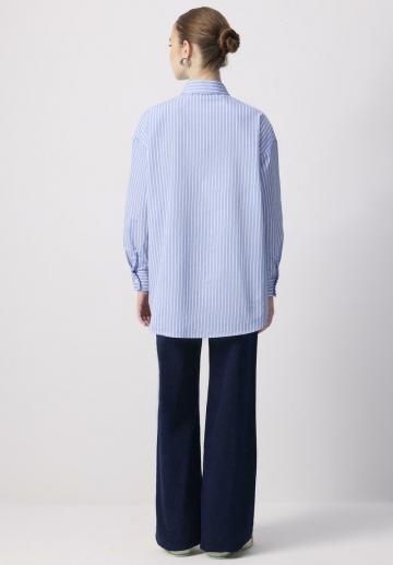 Длинная блузка