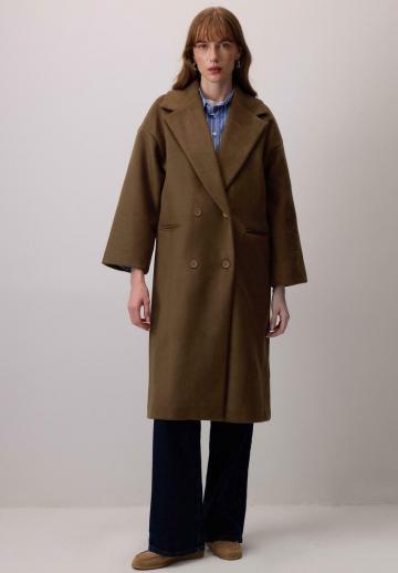 Шерстяное пальто