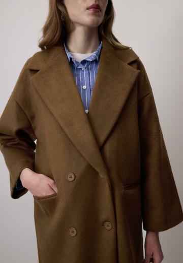 Шерстяное пальто