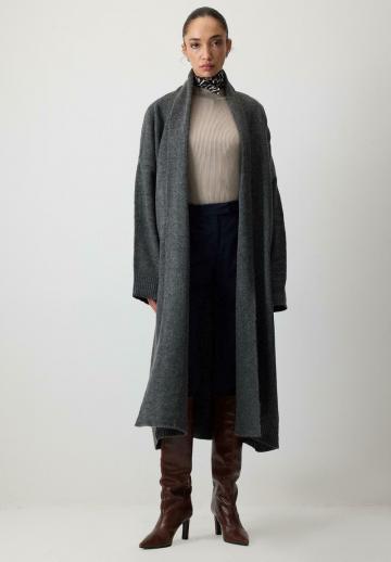 Длинный кардиган