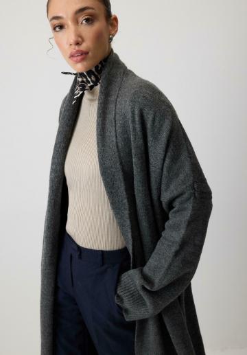 Длинный кардиган