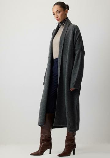 Длинный кардиган