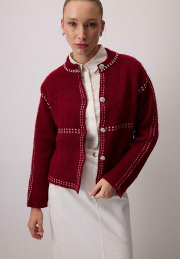 Жаккардовая кофта