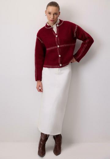 Жаккардовая кофта