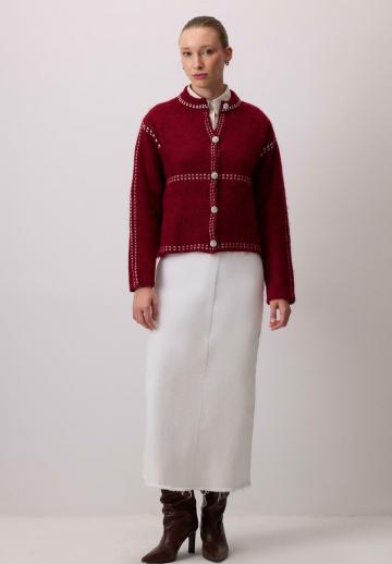Жаккардовая кофта