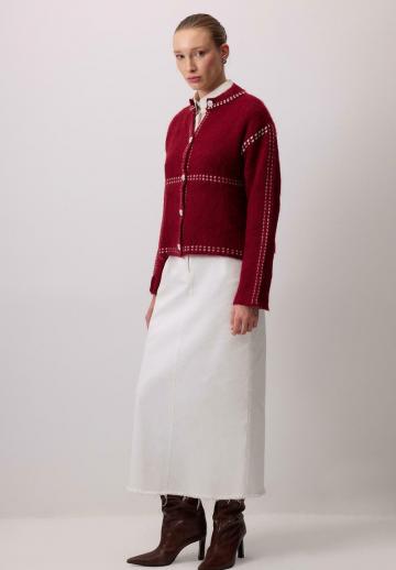 Жаккардовая кофта
