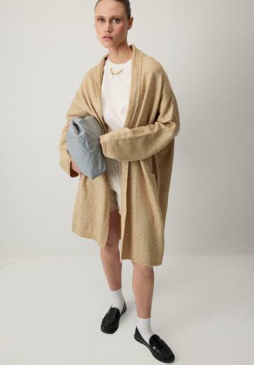 Длинный кардиган