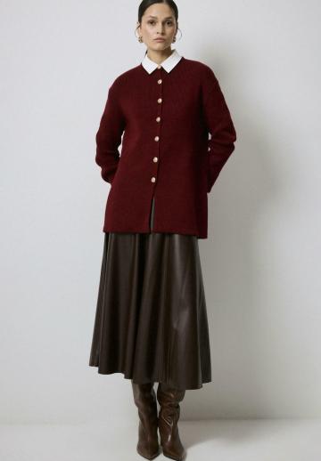 Длинный кардиган