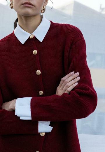 Длинный кардиган