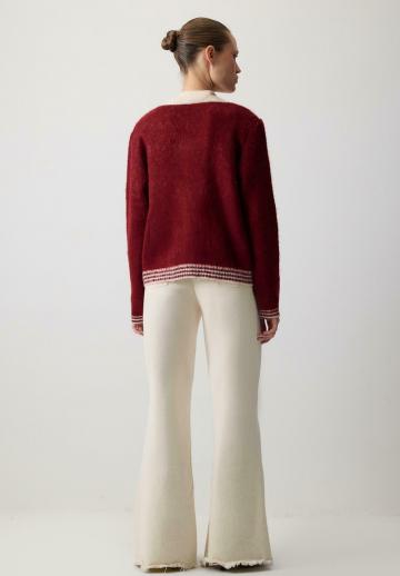 Жаккардовая кофта