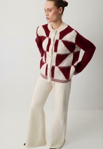 Жаккардовая кофта