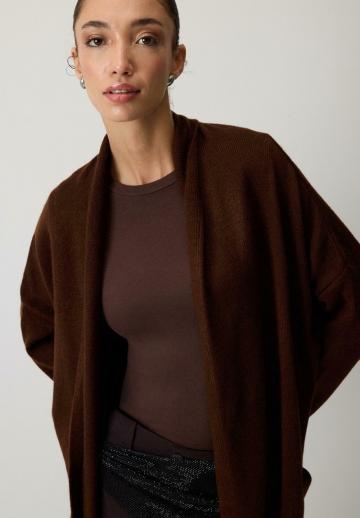 Длинный кардиган