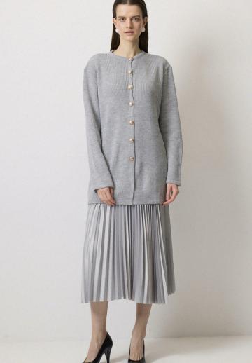 Длинный кардиган