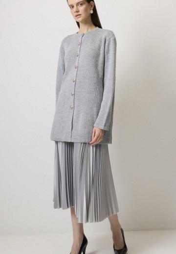 Длинный кардиган