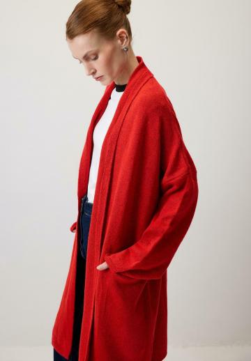 Длинный кардиган