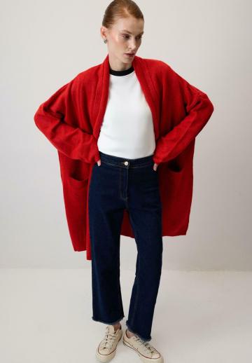 Длинный кардиган