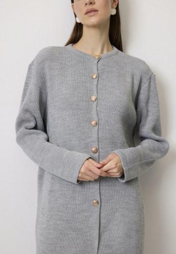 Длинный кардиган